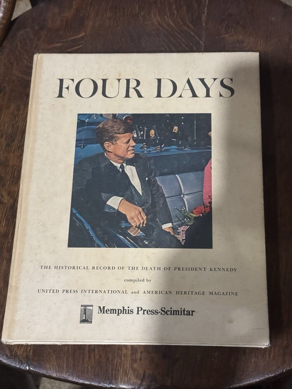 FOUR DAYS - The Death Of President Kennedy Memphis Press-Scimitar